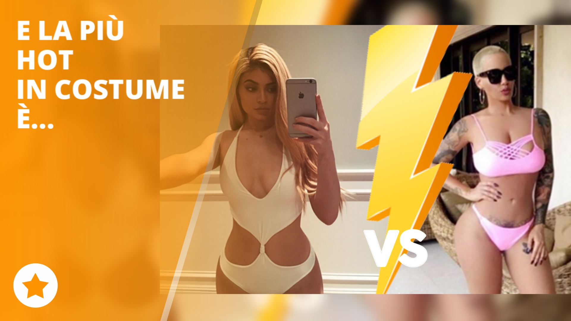 Battaglia in bikini: Kylie Jenner VS Amber Rose