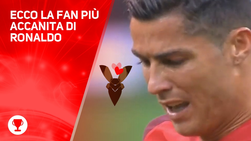 Cristiano Ronaldo ha un nuovo amore: e' una falena