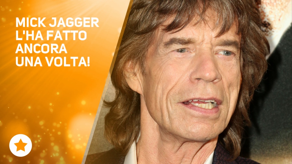 Mick Jagger papa' senza eta': ottavo figlio a 72 anni