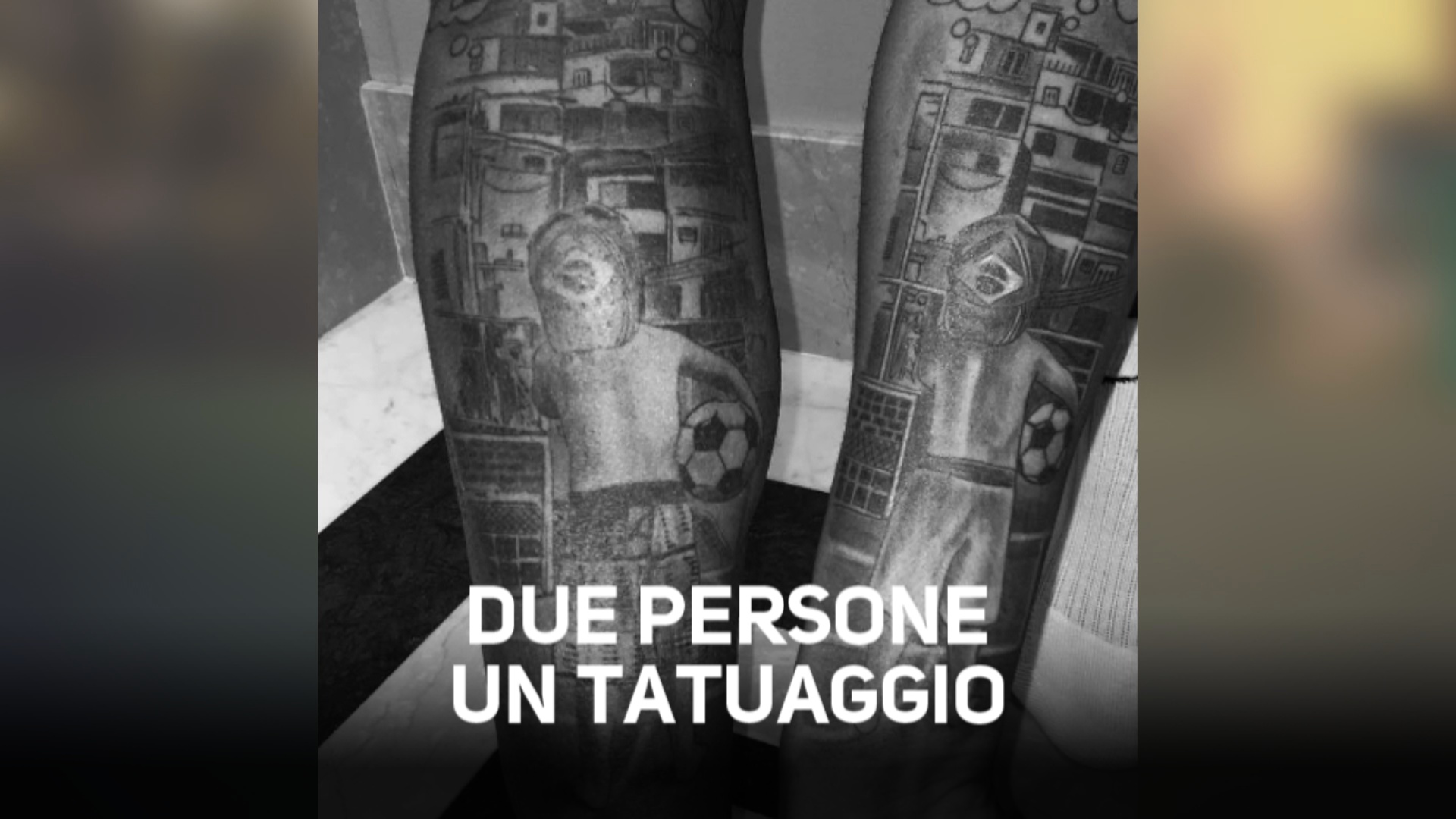 Il significato del tatuaggio di Neymar e Gabriel Jesus