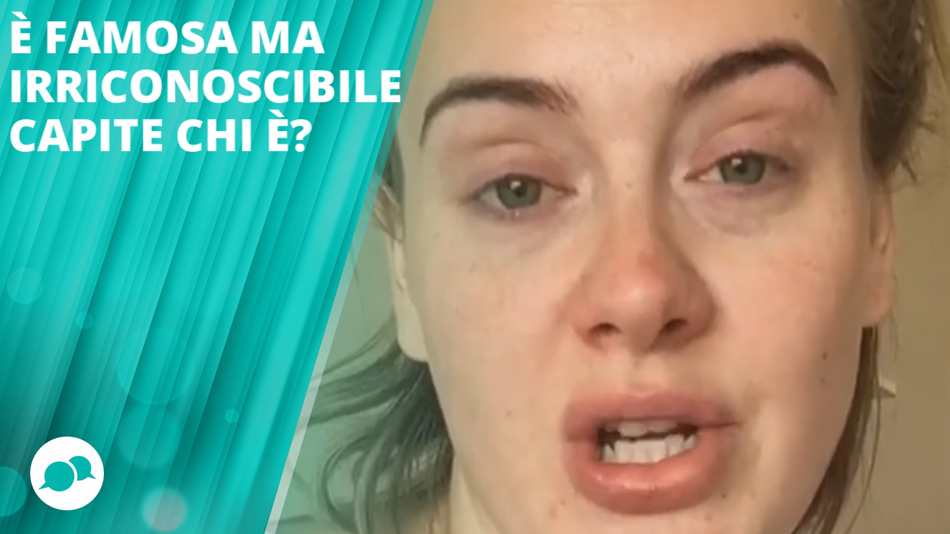 Struccata e malatticcia: il video confessione di Adele