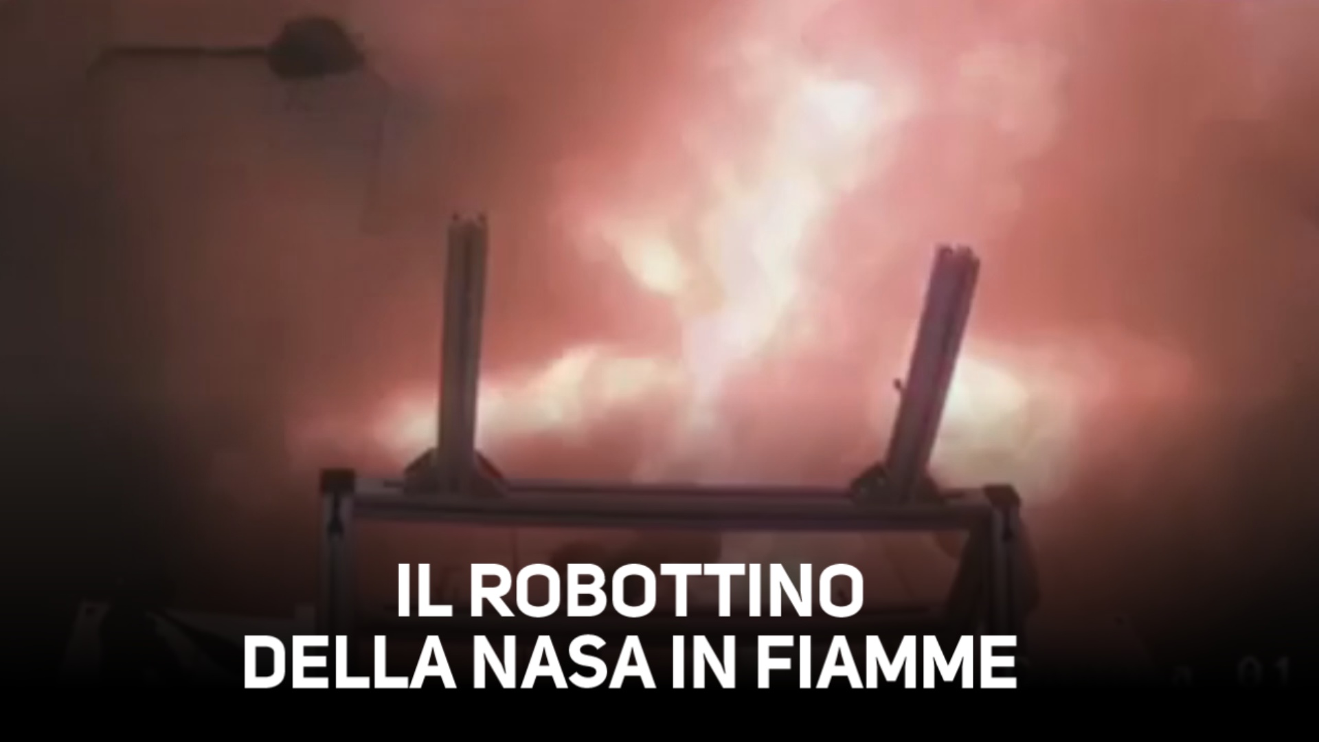 Batterie esplosive, prende fuoco il robot della Nasa