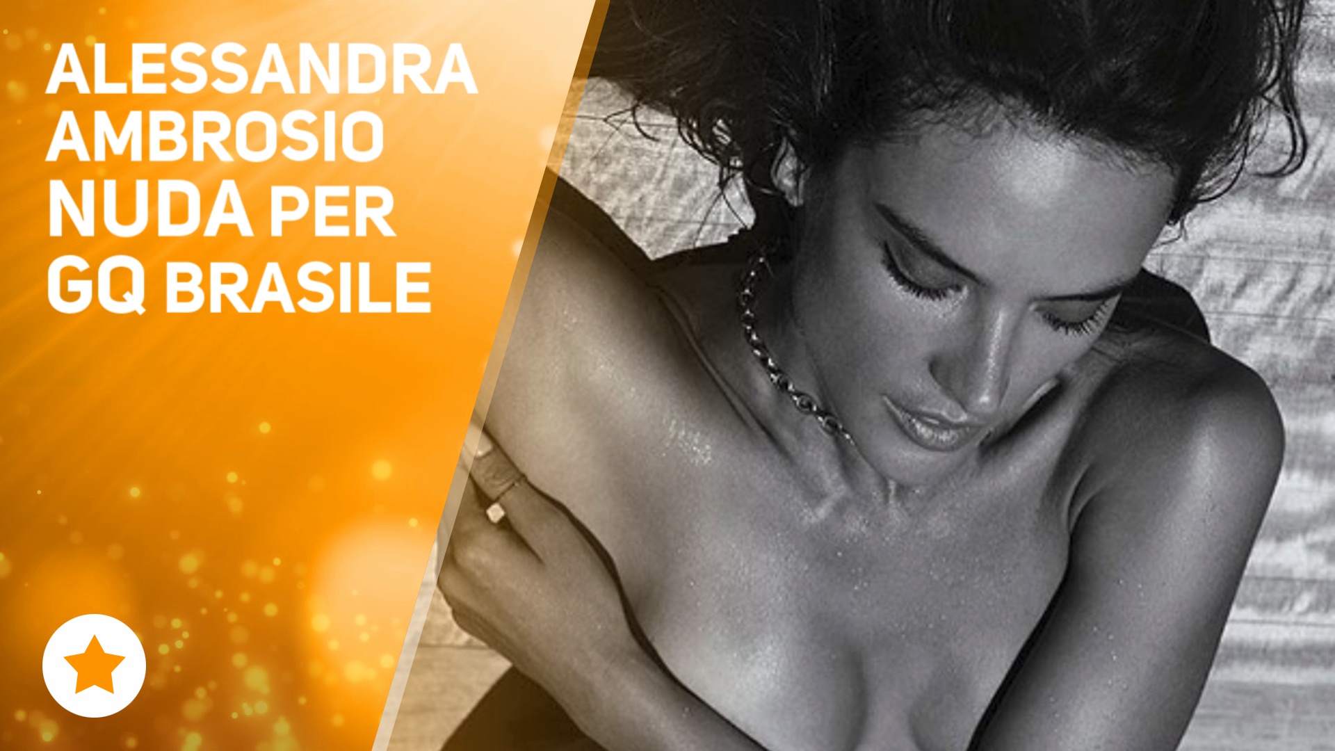 Alessandra Ambrosio, la foto nuda fa impazzire tutti