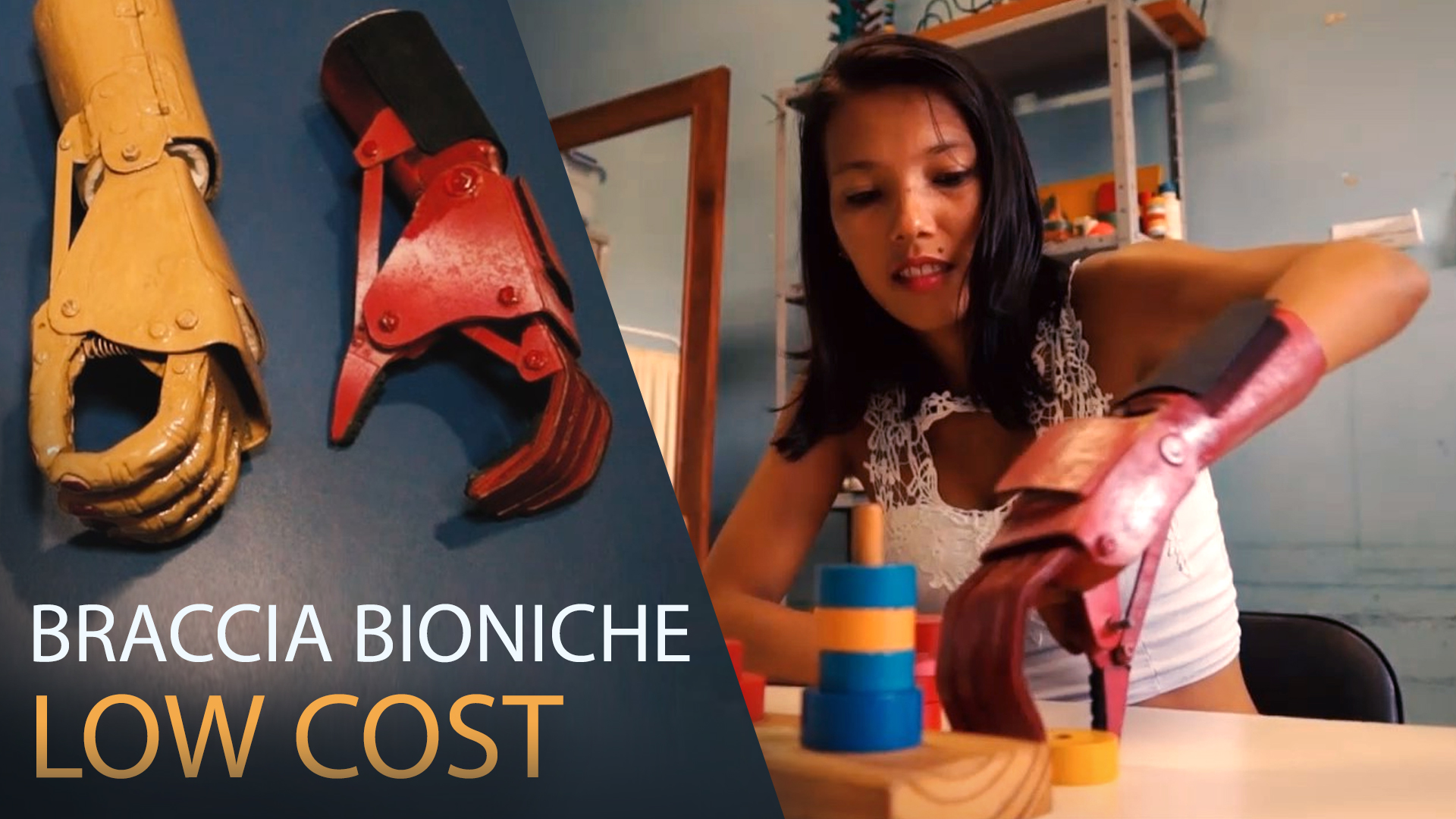 Il braccio bionico ora e' low cost
