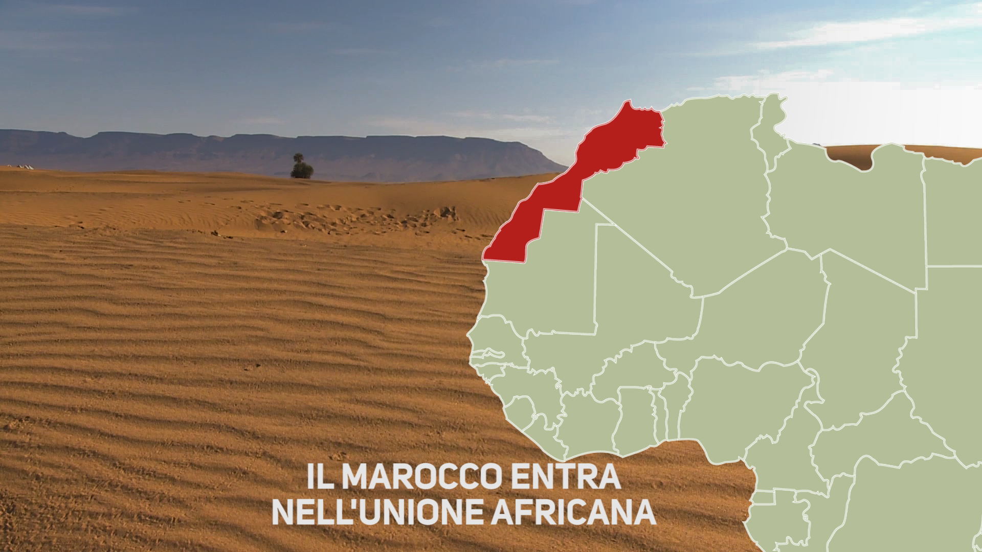 Il Marocco torna nell'Unione Africana, ecco perche'
