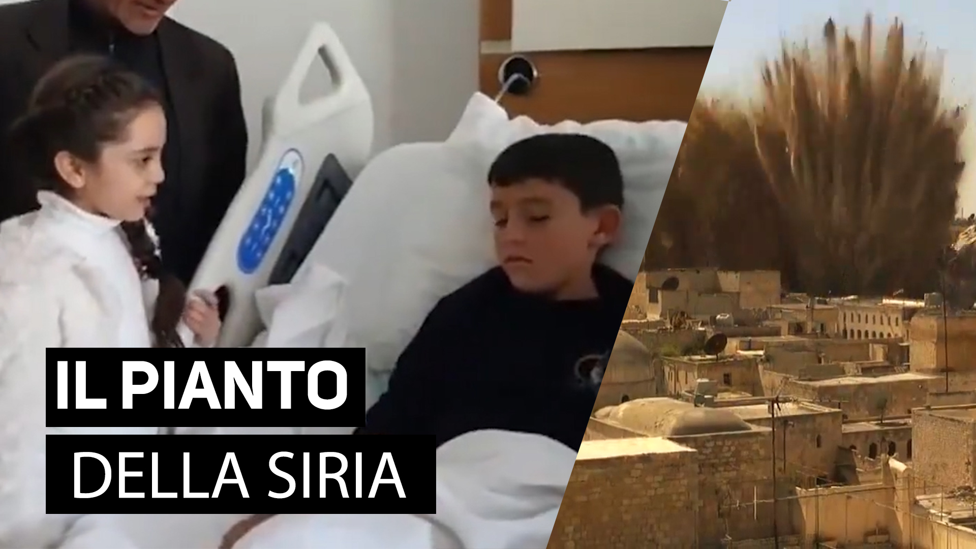 Il pianto della Siria ha la voce di un bambino