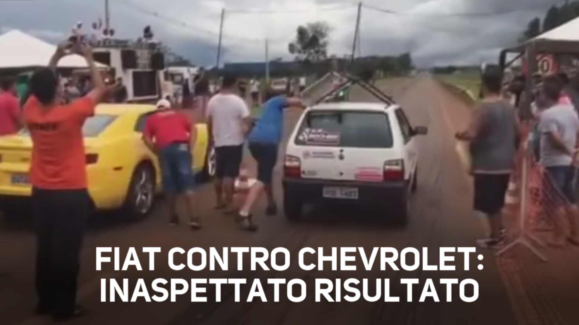 Chevrolet Camaro vs. Fiat Uno: chi vince?