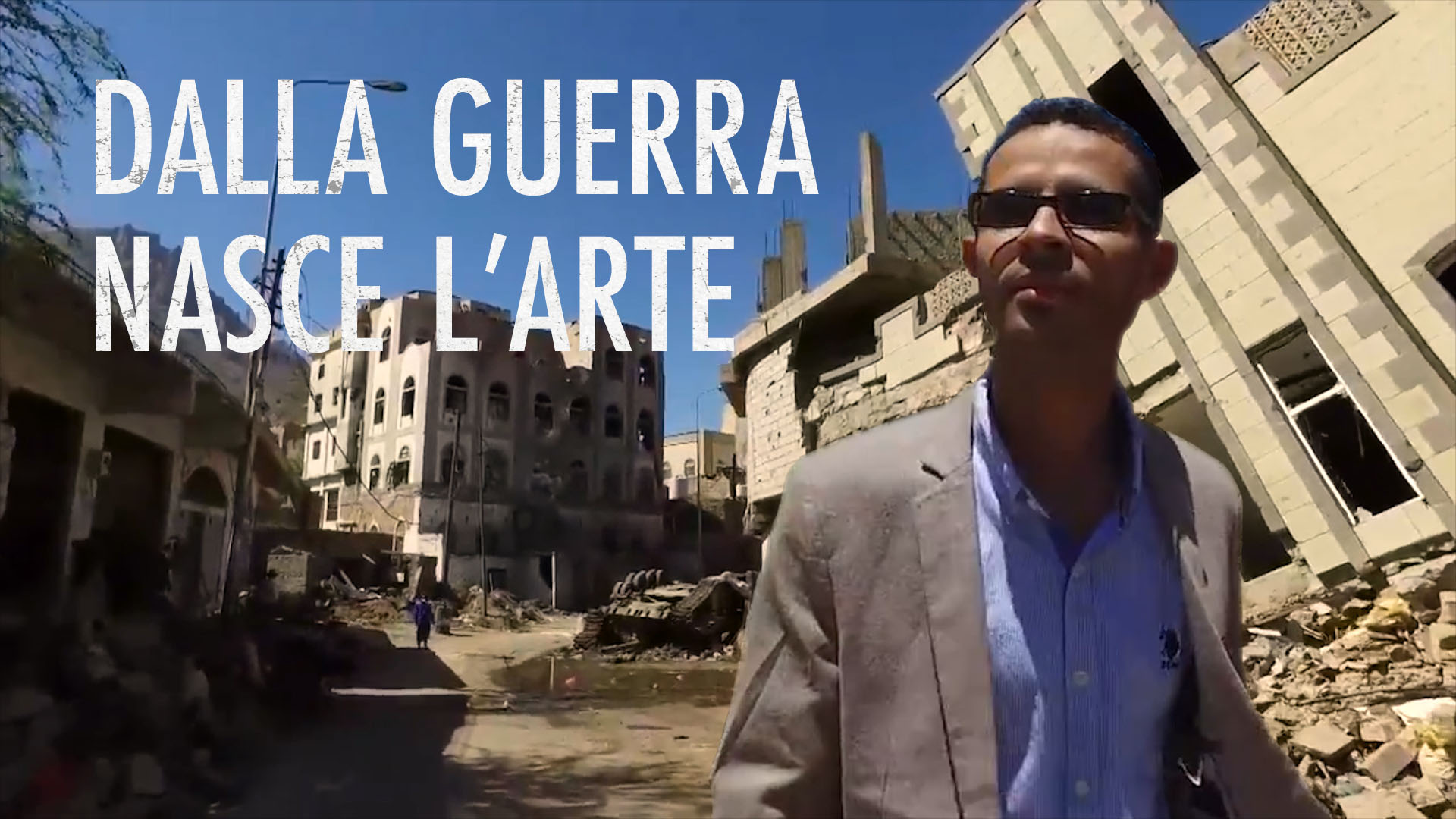 Arte dai cannoni: in Yemen alla guerra si risponde cosi'