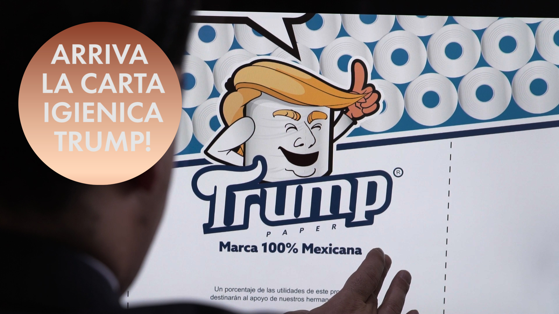 Carta igienica 'Trump': un'idea per una buona causa
