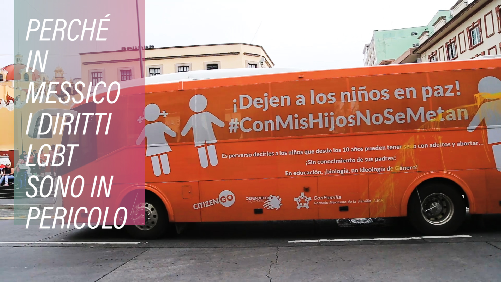 Comunita' LGBT: in Messico c'e' un bus intollerante