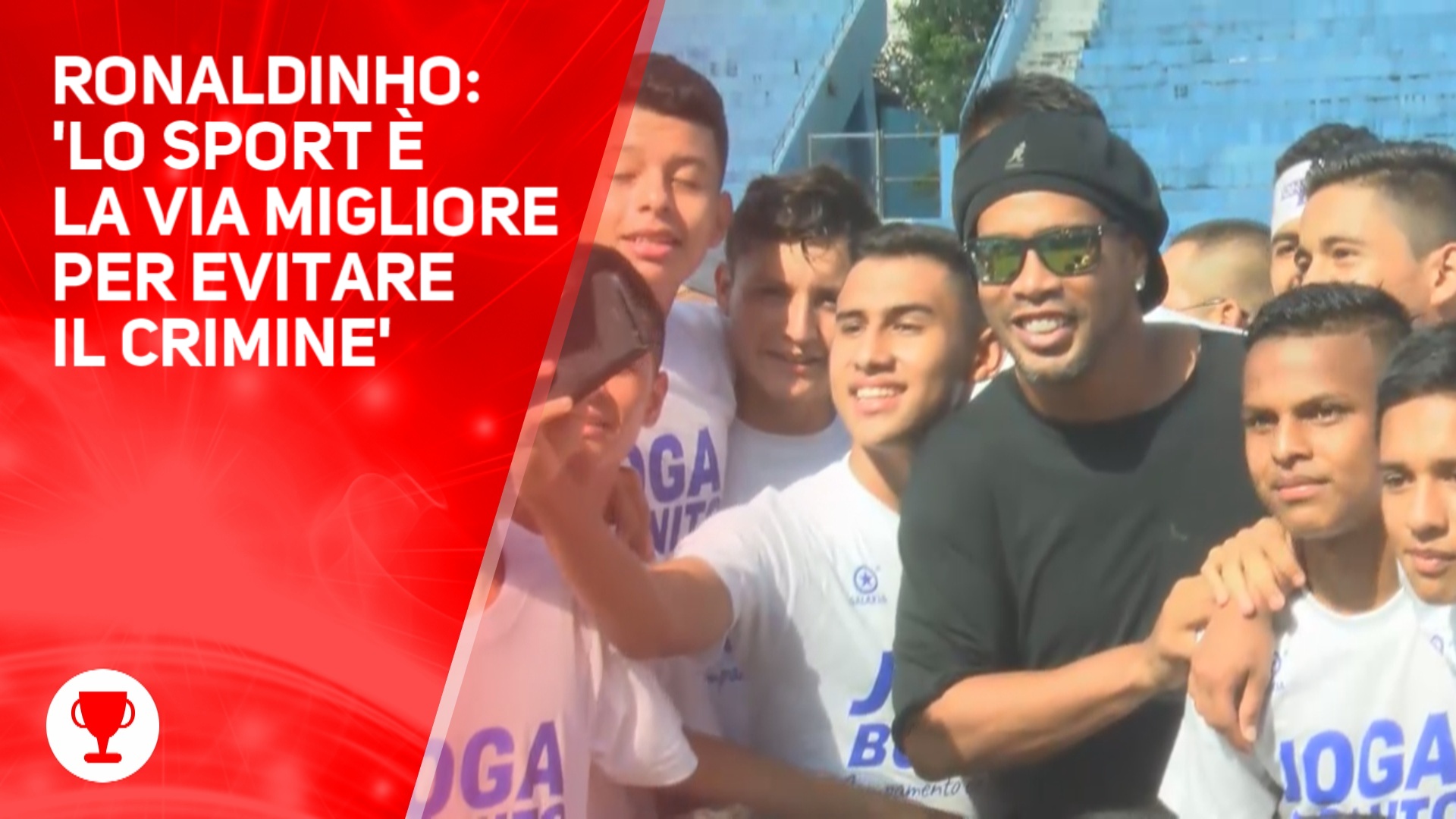 Ronaldinho: il suo messaggio di pace per El Salvador