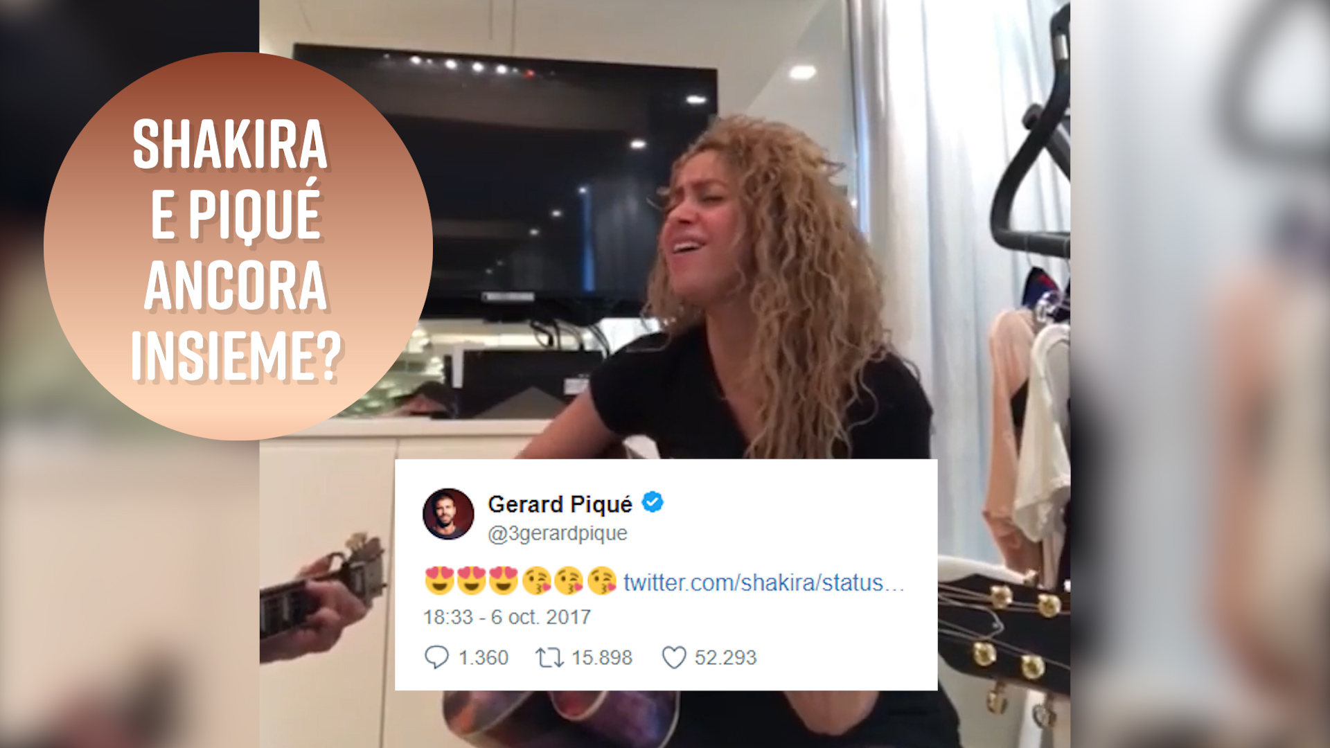 Shakira e Pique': e' di nuovo crisi?